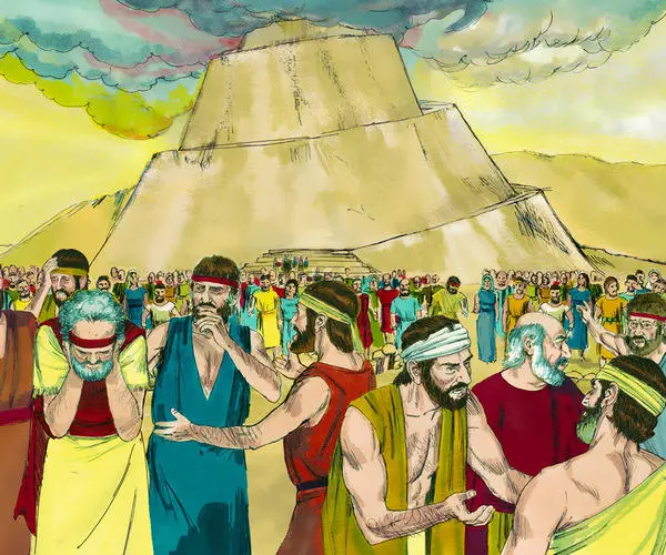 Noah's descendants can't understand each other any more