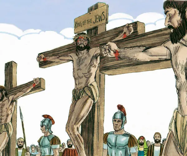 Jesus on the cross